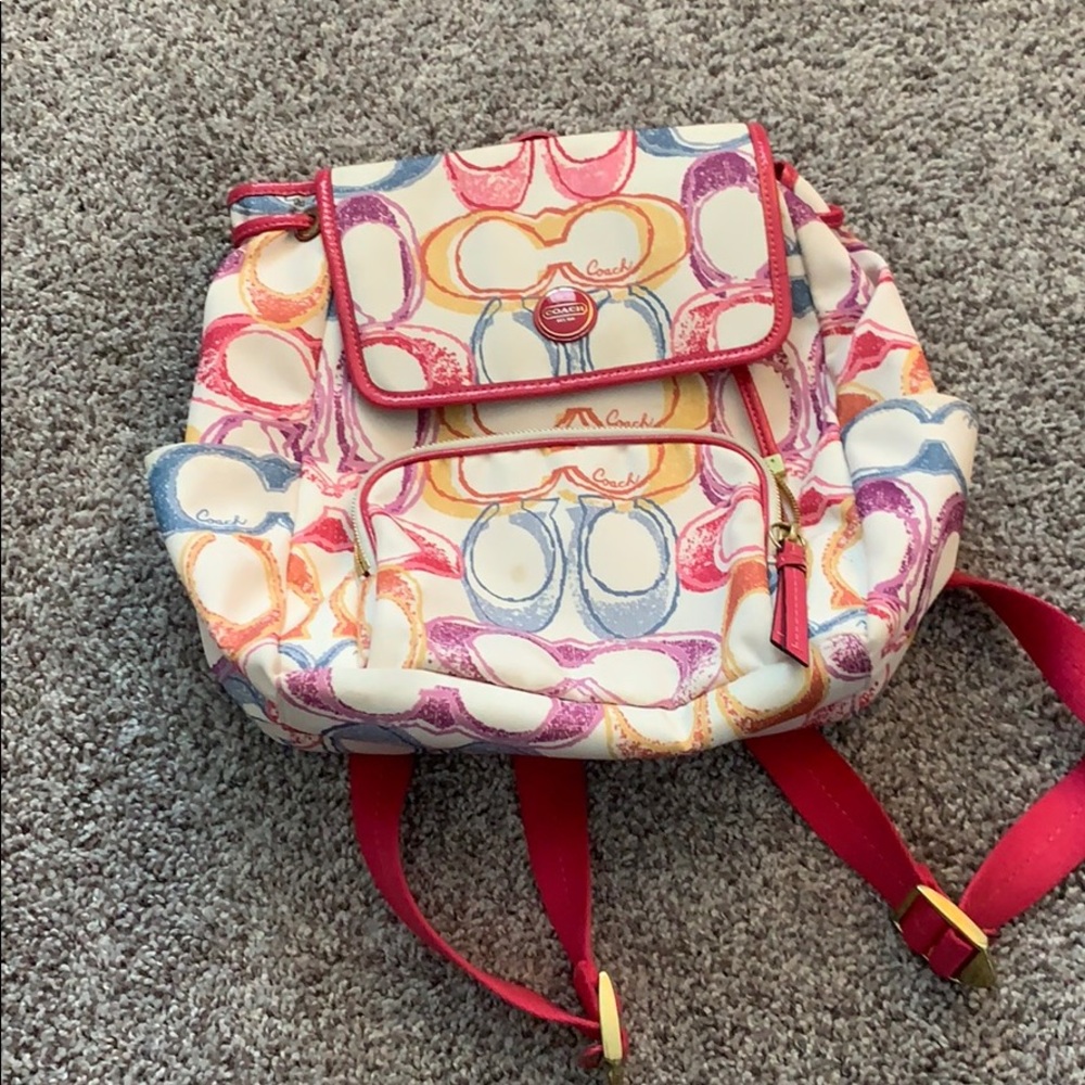 Coach backpack!